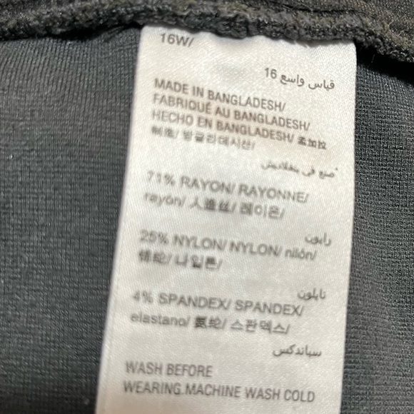 STYLE & CO. Dark and Light Grey Checkered Pants - Picture 7 of 9